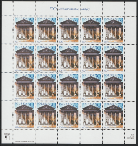 Fi. 3725 100-lecie warszawskiej Zachęty