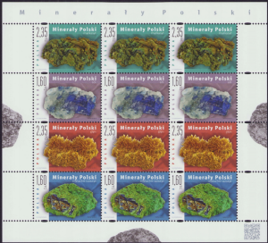 Fi. 4482 - 4485 - Minerały Polski 2013