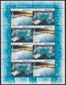 Fi. 5186 - 87 B Skarby Ziemi - arkusz perforowany - OPIS