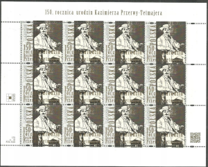 Fi. 4602 - 150. rocznica urodzin Kazimierza Przerwy-Tetmajera
