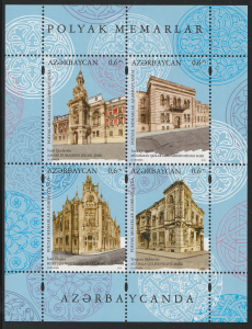 Fi. 4967-4974 - Polscy architekci w Azerbejdżanie wydanie wspólne - wersja azerska