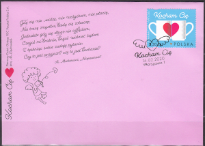 Fi. 5036 FDC Kocham Cię 