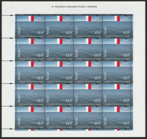Fi. 3372 - 75. rocznica zaślubin Polski z morzem 